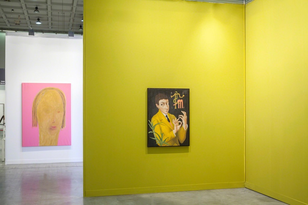Simon Denny, Patrizio Di Massimo, Lorenzo Scotto di Luzio. Installation view at Miart 2016, 8-10 Aprile 2016 . Photo credit: Sebastiano Pellion di Persano Simon Denny, Patrizio Di Massimo, Lorenzo Scotto di Luzio. Installation view at Miart 2016, 8-10 Aprile 2016 . Photo credit: Sebastiano Pellion di Persano