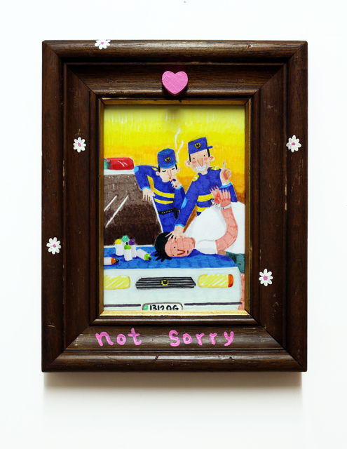 Imon Boy, ‘13:29-20082019’, 2019, Painting, Felt pen and acrylic, KOLLY GALLERY
