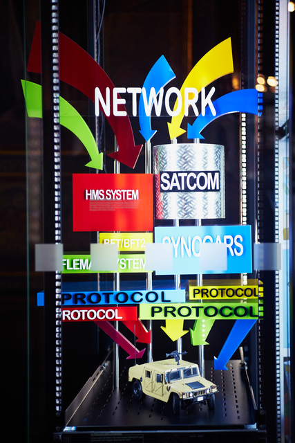 Simon Denny, ‘Secret Power (Installation view)’, 2015, 56th Venice Biennale