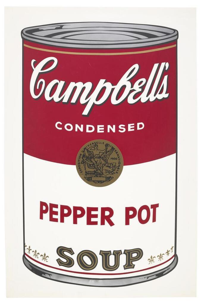 Andy Warhol - Pepper Pot, from Campbell's Soup I