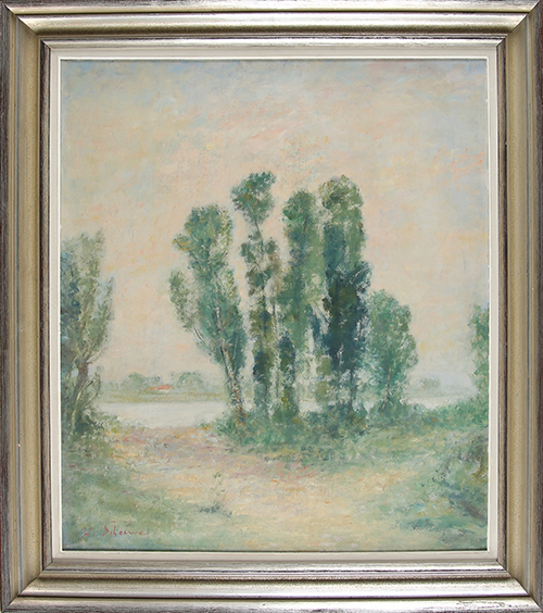 Walter Scheiwe, ‘Niederrheinische Landschaft’, ca. 1922, Sylvan Cole Gallery