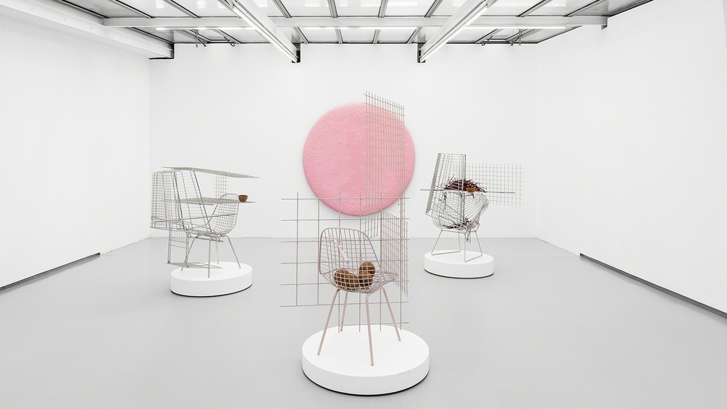 Exhibition view, "Mid-Century Consensus" a solo show by David Renggli. © Photo: Grégory Copitet - Courtesy of the artist and Valentin, Paris. Exhibition view, "Mid-Century Consensus" a solo show by David Renggli. © Photo: Grégory Copitet - Courtesy of the artist and Valentin, Paris.