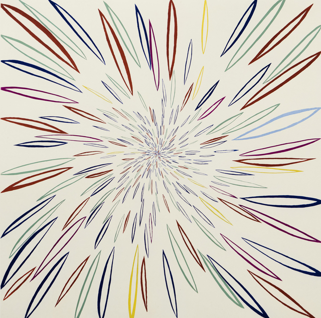 Chris Johanson, ‘Energy 1’, 2018, Print, Color sugarlift aquatint and chine colle., Paulson Fontaine Press