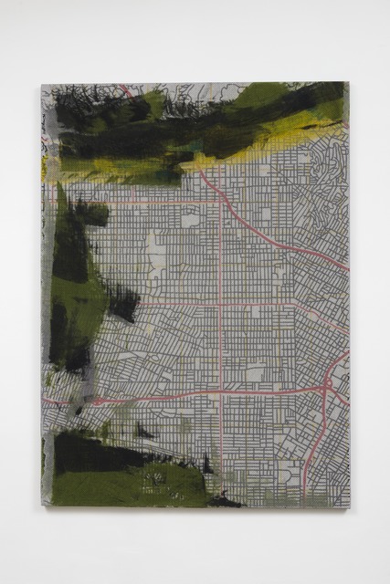 Sean Paul, ‘Hollywood Dynamic Systems’, 2015, Painting, Bobbinet, acrylic and acrylic polymer on canvas, Thomas Duncan Gallery