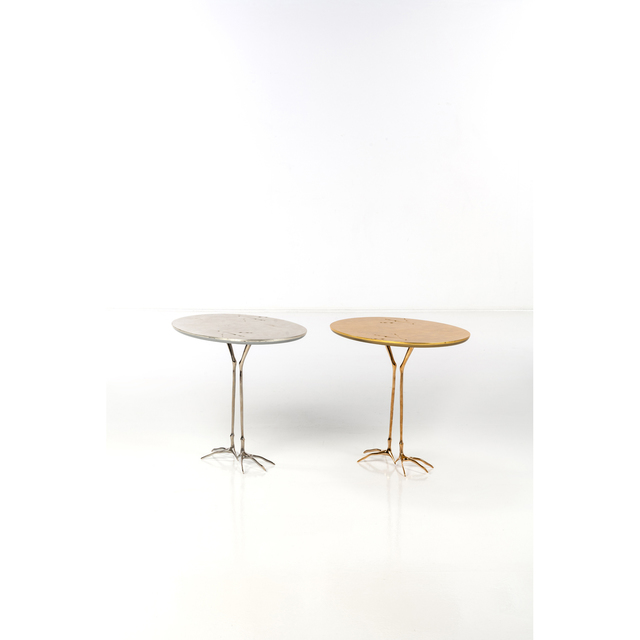 Méret Oppenheim, ‘Traccia, Pedestal’, 1939, Design/Decorative Art, Bois argenté et laiton, PIASA