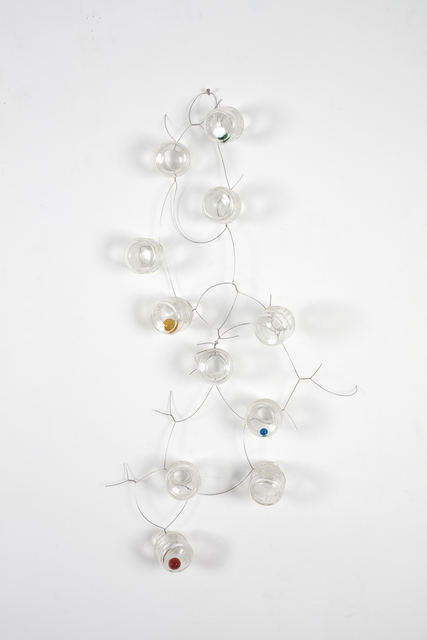 Tony Feher, ‘Untitled’, 2004, Installation, Glass jars, glass marbles and stainless steel wire, Anthony Meier Fine Arts