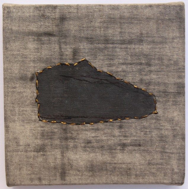 Perla KRAUZE, ‘PIEDRA 7’, 2020, Mixed Media, GRAFITO/TELA, ACRÍLICO, HILO METÁLICO, Galería Quetzalli