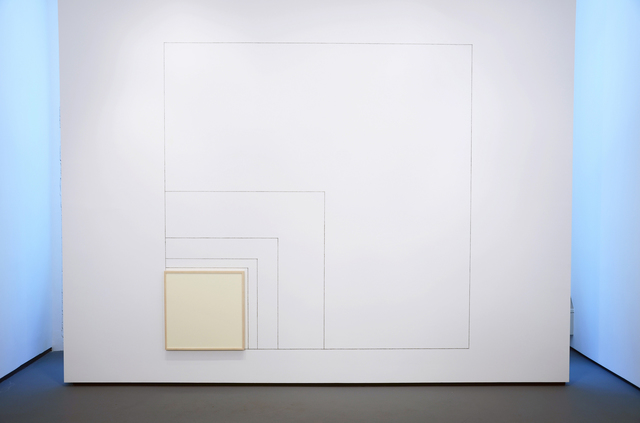 Hartmut Böhm, ‘Wall Work from the Measurements of a Progression to Infinity with 15°’, 1996-2014, Minus Space