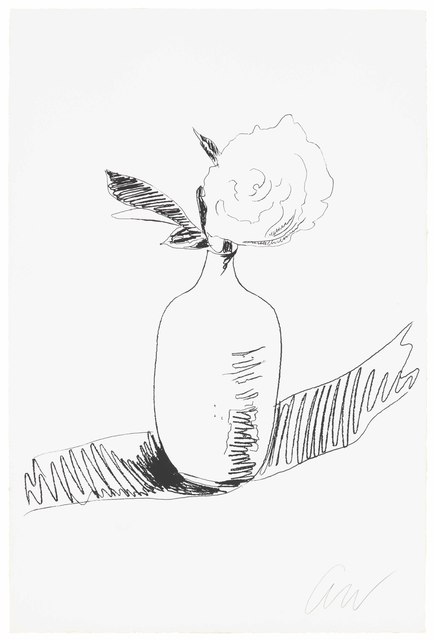 Andy Warhol, ‘Flowers (Black and White): one plate’, 1974, Christie's