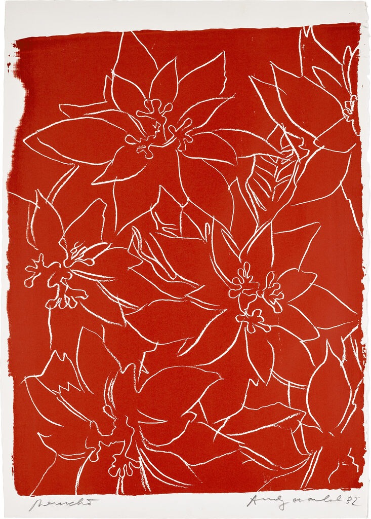 Andy Warhol - Poinsettias (F. & S. IIIA.50)
