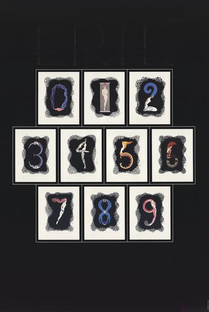 Erté (Romain de Tirtoff), ‘Numbers’, 1981, Posters, Offset Lithograph, ArtWise