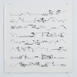 Manfred Mohr, ‘P-021’, 1970-1983, bitforms gallery