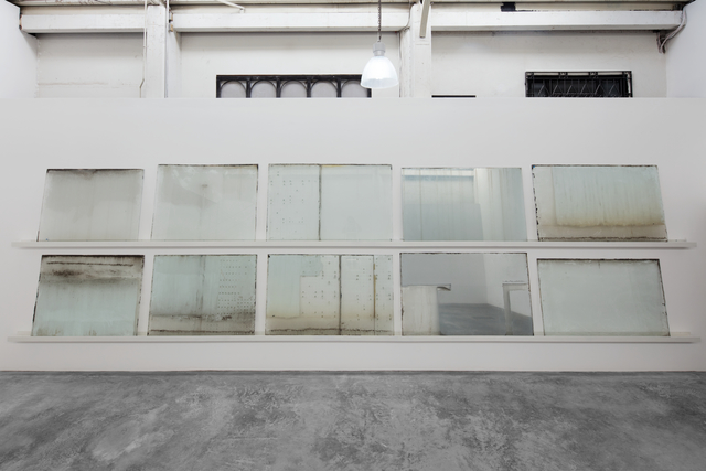 Frida Escobedo, ‘El Otro’, 2012-2018, Installation, 10 glass windows from a modernist building in colonia Juárez, Mexico City, Galerie Nordenhake
