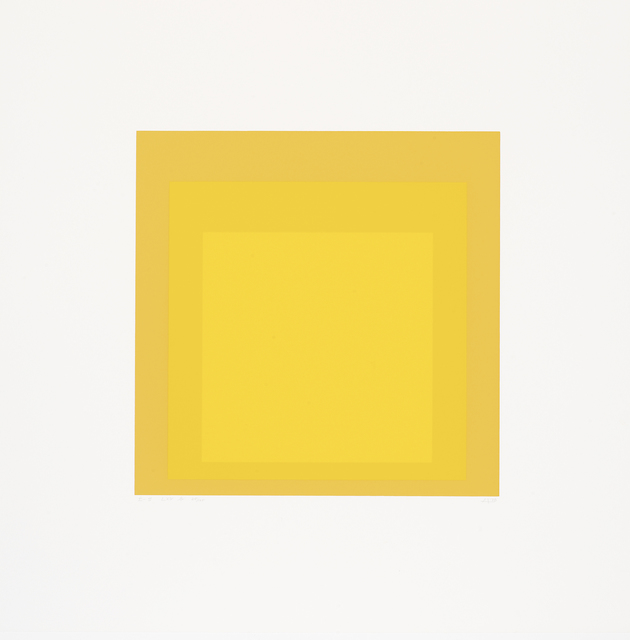 Josef Albers, ‘I-S LXXb’, 1970, Print, Screenprint on German Etching paper, Cristea Roberts Gallery