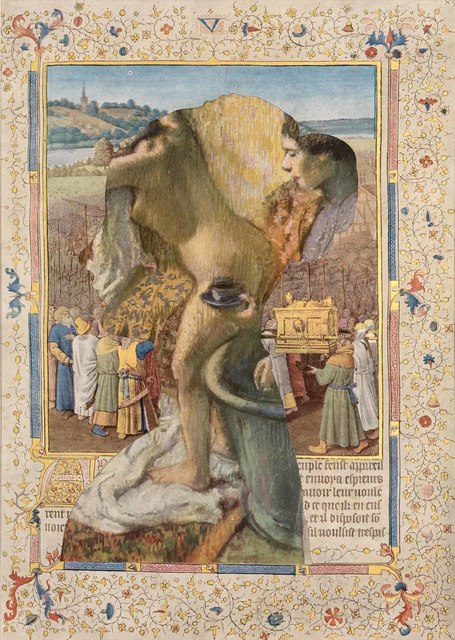 Jiří Kolář, ‘Degas’, 1962, Drawing, Collage or other Work on Paper, Collage on illustration board, Doyle