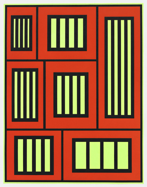 Peter Halley, ‘Prisons’, 2012, Pace Prints