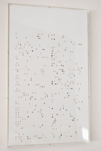 Cécile Andrieu, ‘Coulée Silencieuse noir, rouge, vert, bleu, HB’, 2018, Galerie Depardieu Art Contemporain