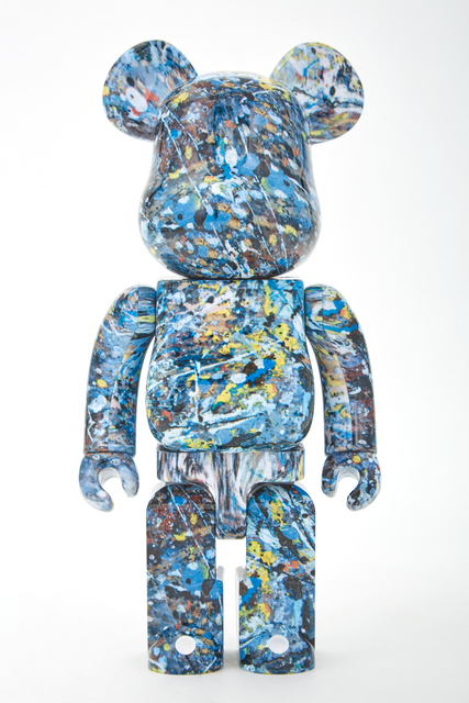 jackson pollock splash bearbrick