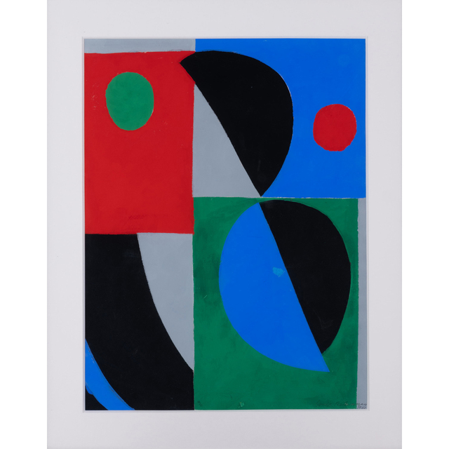 Sonia Delaunay, ‘Poésie de mots, poésie de couleurs’, 1961, PIASA