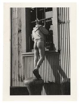Alvin Baltrop, ‘The Piers (Man Looking In Window)’, n.d. 1975-1986, Bronx Museum: Benefit Auction 2018