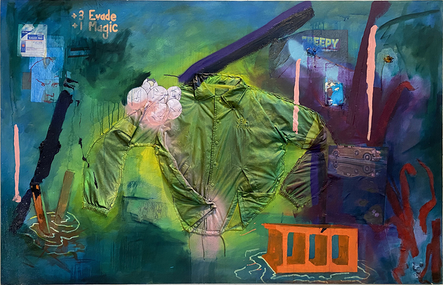 Neil Maguire, ‘Oakville Swamp’, 2019, Painting, Painting and mixed media, Corkin Gallery