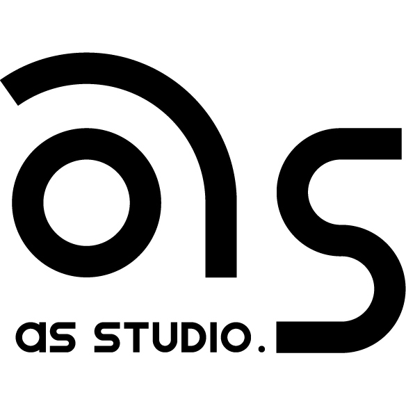 as studio logo
