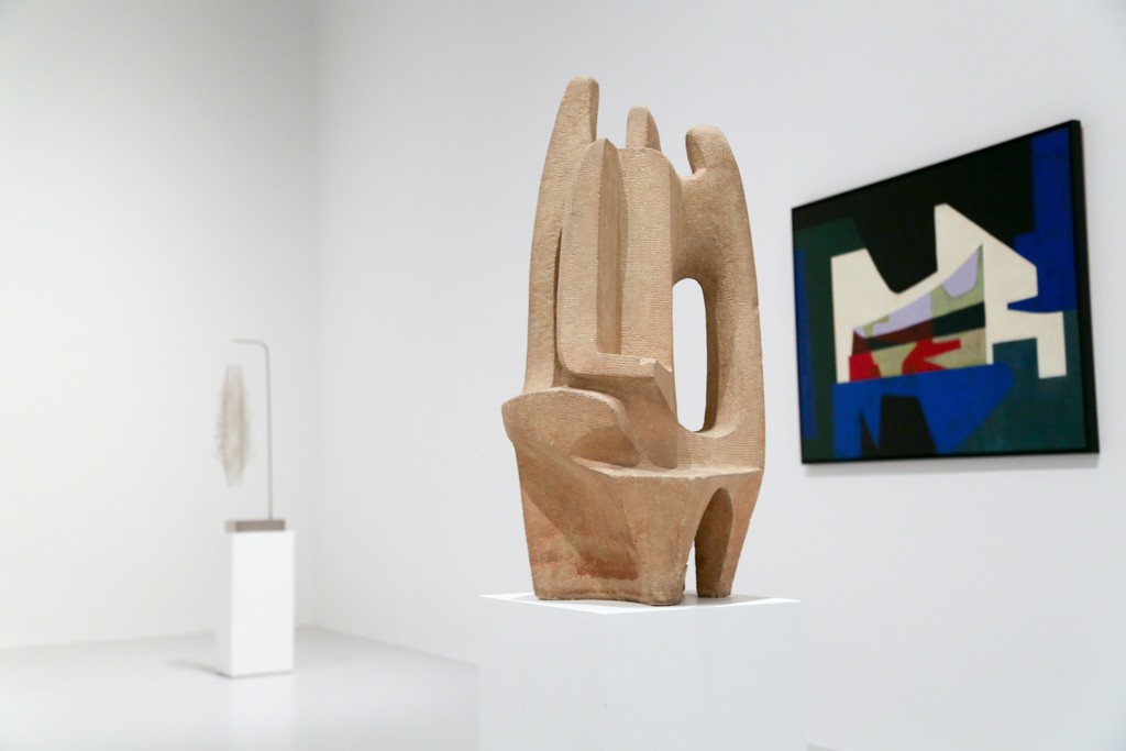 Installation view of "Focus: Works from the Mathaf Collection" at Mathaf: Arab Museum of Contemporary Art, Qatar (2015-2016) Installation view of "Focus: Works from the Mathaf Collection" at Mathaf: Arab Museum of Contemporary Art, Qatar (2015-2016)