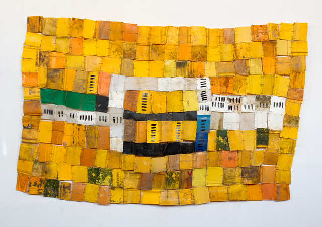 Serge Attukwei Clottey, ‘The system got us’, 2015, Jane Lombard Gallery