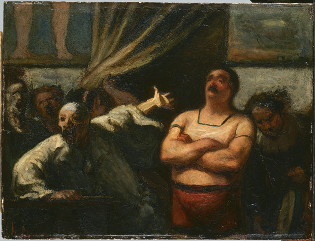 Honoré Daumier, ‘The Strong Man’, ca. 1865, Phillips Collection
