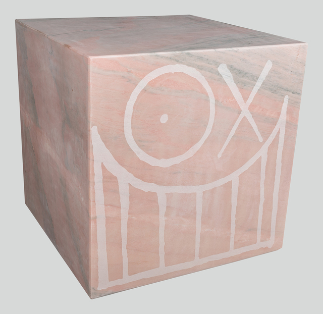 André Saraiva, ‘Big Mr. A Pink Marble’, 2018, Sculpture, Engraved marble, Underdogs Gallery