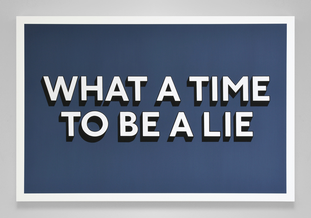 Tim Fishlock, ‘What A Time To Be A Lie’, 2020, Painting, Acrylic gouache on wooden panel, Hang-Up Gallery