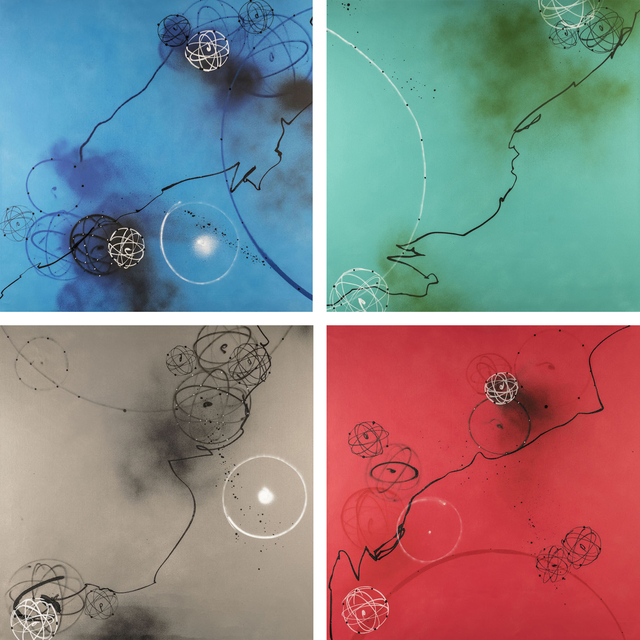 Futura, ‘The 4 Elements (Set of Four) ’, 2019, Print, Screen print on paper, Hang-Up Gallery