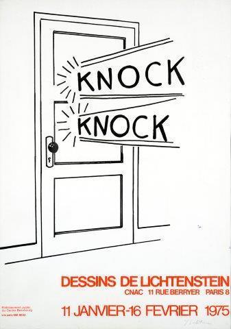 Roy Lichtenstein, ‘Knock Knock’, Posters, Poster, DIGARD AUCTION