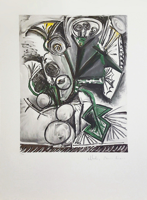 Pablo Picasso, ‘LE BOUQUET’, 1979-1982, Reproduction, LITHOGRAPH ON ARCHES PAPER, Gallery Art