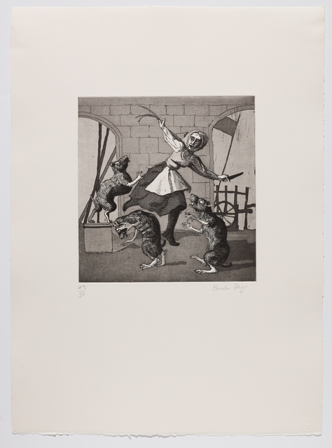 Paula Rego, ‘Three Blind Mice I’, 1989, Marlborough Graphics