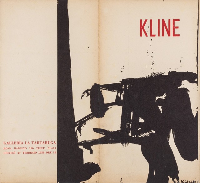 Franz Kline, ‘Kline’, 1958, Finarte