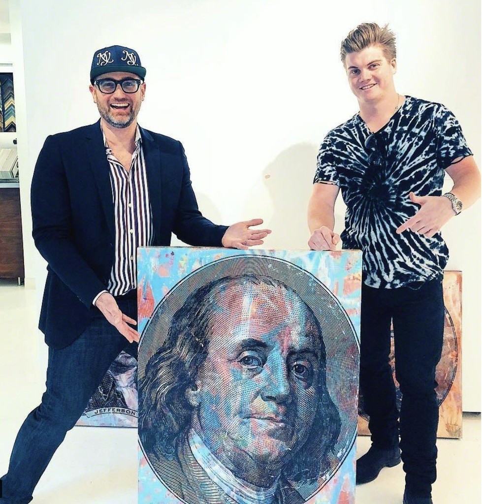 Doug Smith, owner of World Trade Gallery with Seek One Doug Smith, owner of World Trade Gallery with Seek One
