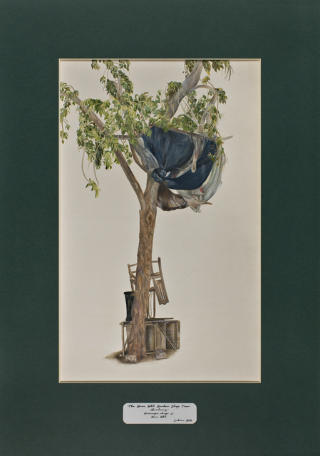 David Chalmers Alesworth, ‘Trees of Pakistan - The Main Mkt. Barber Shop Tree, Maulsary’, 2013-2014, GALLERYSKE