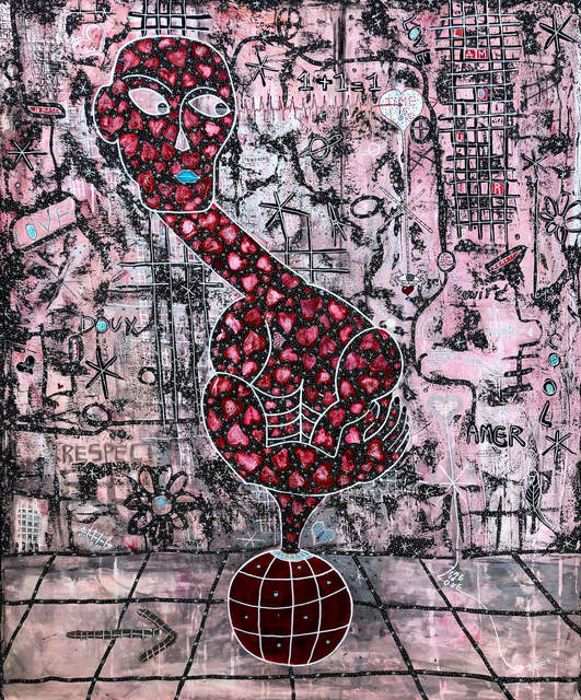 Henri Abraham Univers, ‘Doux-Amer ’, 2020, Painting, Acrylic on canvas, Out of Africa Gallery