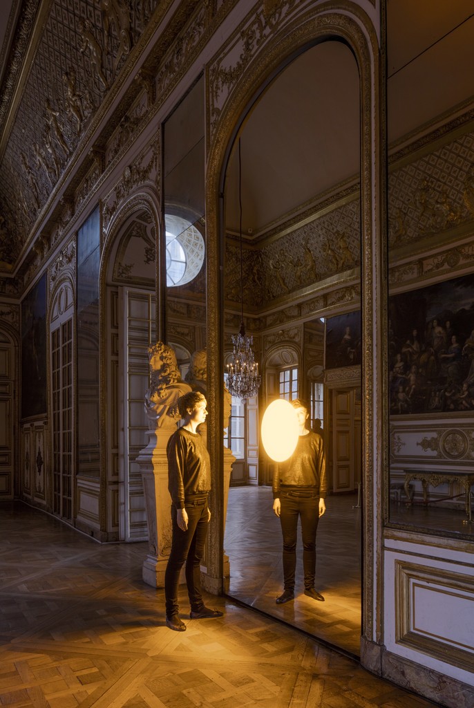 Installation view of "Olafur Eliasson" at Château de Versailles, Versailles (2016) Photo: Anders Sune Berg
Courtesy of the artist; neugerriemschneider, Berlin; Tanya Bonakdar Gallery, New York © 2016 Olafur Eliasson Installation view of "Olafur Eliasson" at Château de Versailles, Versailles (2016) Photo: Anders Sune Berg
Courtesy of the artist; neugerriemschneider, Berlin; Tanya Bonakdar Gallery, New York © 2016 Olafur Eliasson