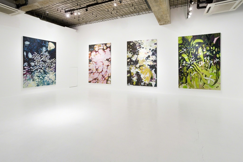 Janaina Tschäpe "Moon Blossom" installation view at nca | nichido contemporary art, 2008 Janaina Tschäpe "Moon Blossom" installation view at nca | nichido contemporary art, 2008