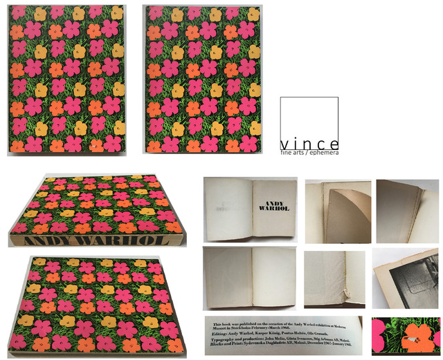 Andy Warhol, ‘"Andy Warhol", FIRST EDITION, Exhibition Catalogue, Moderna Museet Stockholm ’, 1968, VINCE fine arts/ephemera