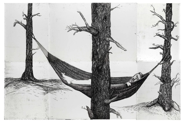 Daniel Heyman, ‘Summer: Artist Sleeps’, 2010, Cade Tompkins Projects