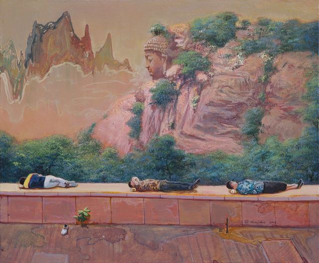 Zhou Jinhua 周金华, ‘Dreaming’, 2018, Soemo Fine Arts