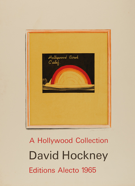 David Hockney, ‘Hollywood Bowl Poster’, 1966, Phillips