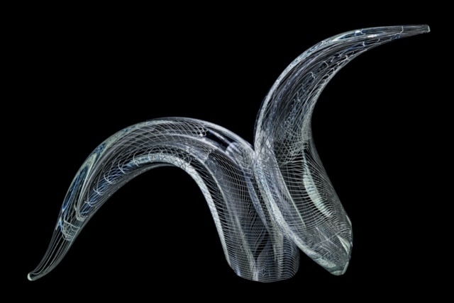 Katie Brown, ‘Rearea’, 2019, Sculpture, Hand Blown Glass, Black Door Gallery