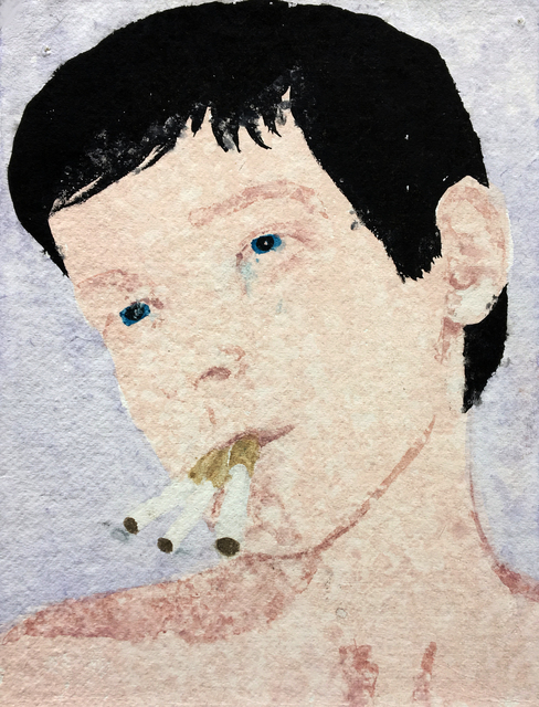 James Rielly, ‘"Three times a day"’, 2017, Painting, Watercolor on paper, 3 Punts Galeria