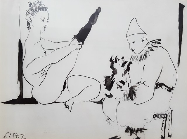 Pablo Picasso, ‘La Comedie Humaine’, 1954, Graves International Art