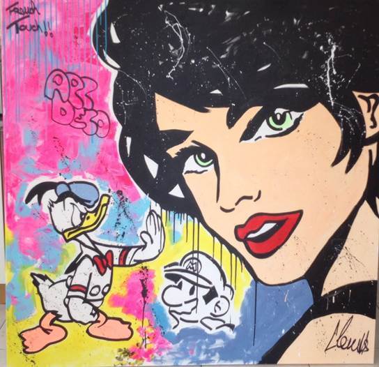 Clem$, ‘Art Deco’, 2017, Eden Fine Art