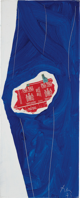 Robert Motherwell, ‘Pall Mall on Blue’, 1972, Phillips